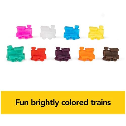 Spin Master Games, Mexican Train Dominoes Set in Aluminum Carry Case, Includes Colorful Trains for Fun-Filled Family Game Night, for Kids & Family, 2-8 Players, for Ages 8 & Up — view 4
