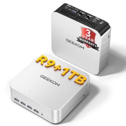 GEEKOM [2026 Edition Multitasking Mini PC A7 MAX with AMD Ryzen 9 7940HS