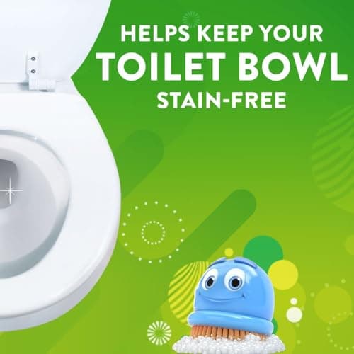 Scrubbing Bubbles Toilet Bowl Cleaner Pods Drop-Ins, Continuous Toilet Bowl Cleaning Tablets, Protects Against Stains & Limescale, Fragrance Infused with Essential Oils, 5 Discs — view 3