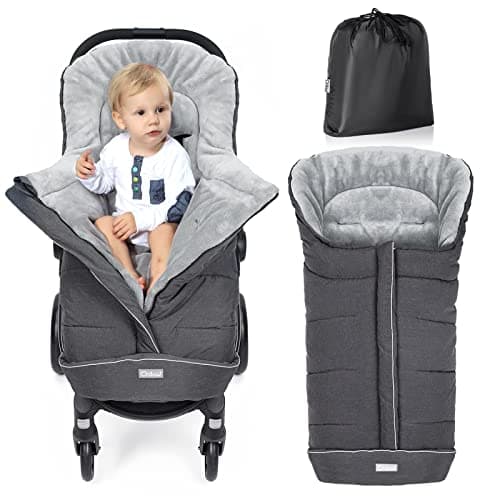 Orzbow Stroller Footmuff Universal, Weather-Proof Baby Bunting Bag, Warm