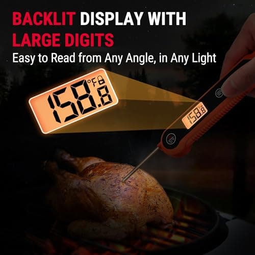 TempPro TempSwift 1 Sec Meat Thermometer Digital Instant Read Thermometer — view 3