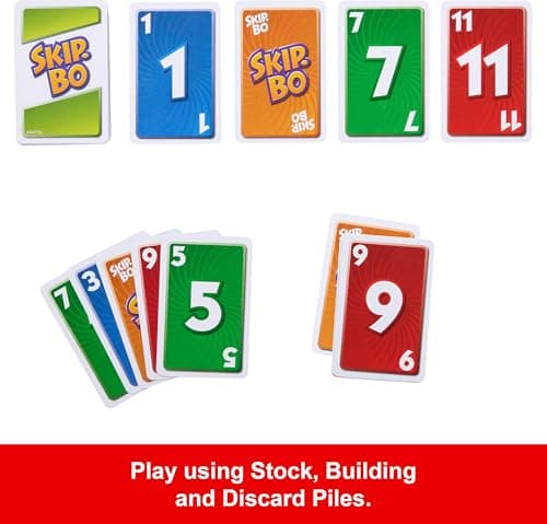 Mattel Games Skip BO Card Game — view 3