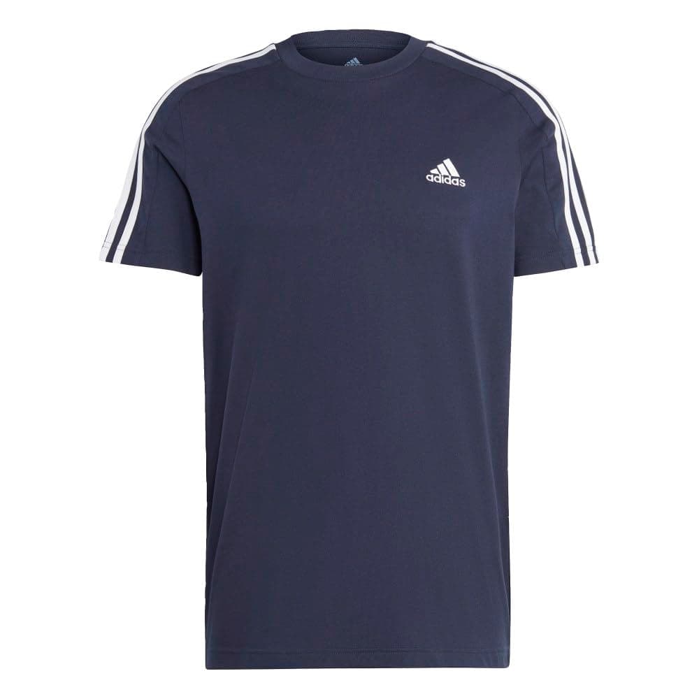 adidas Essentials Single Jersey 3-Stripes tee Camiseta de Manga Corta Hombre (Pack de 1) — view 28