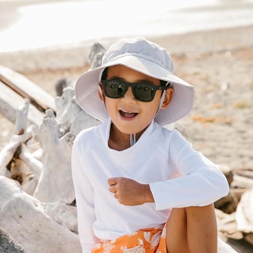 Jan & Jul Polarized Baby Sunglasses with UVA UVB Protection (S: 6 Months-2 Years, Black) — view 7