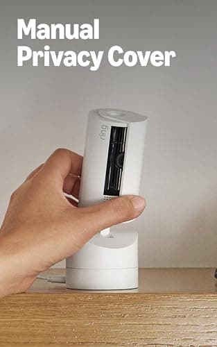 Ring Pan-Tilt Indoor Cam (newest model), See all around your home or business with 360° pan coverage, HD video, plus Two-Way Talk, White — view 4