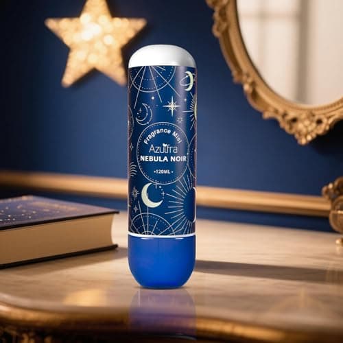 Azulfra Body Spray for Wowen Nebula Noir, Hair & Body Fragrance Mist, Notes of Vanilla, Sandalwood & Musk, 4 fl.oz — view 3