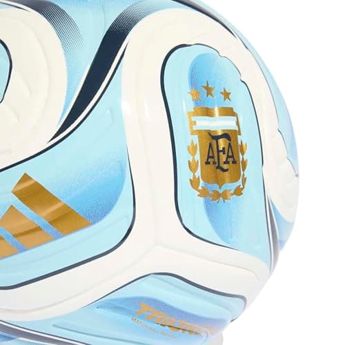 adidas Unisex-Adult FIFA World Cup 26 AFA Argentina Mini Home Soccer Ball, White/Icey Blue/Light Blue, 1 — view 3