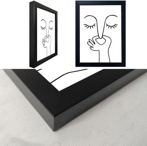 Black and White Bathroom Wall Decor Bad Smell Humorous Wall Art Funny Guest Toilet Picture Print Painting Modern Minimalistic Bathroom Sign — view 2