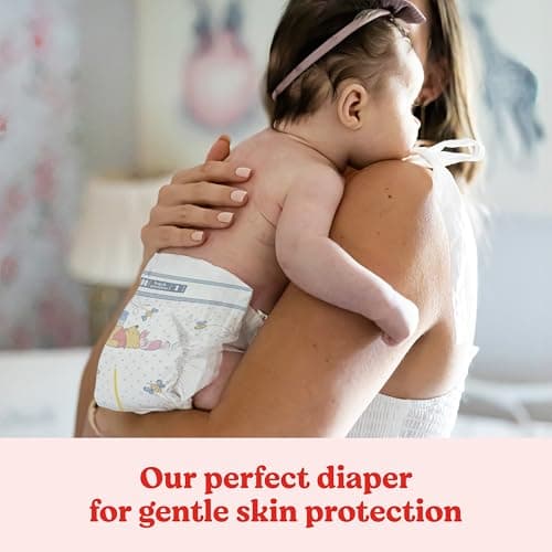 Diapers Size 3 - Huggies Little Snugglers Disposable Baby Diapers, 156ct, One Month Supply, Pack of 6 — view 4