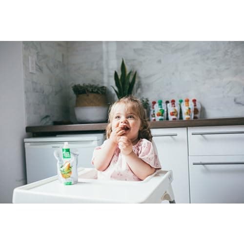 Love Child Organics Superblends Pears, Kale + Peas Puree, 128 ml (Pack of 12), by Nature's Path — view 3