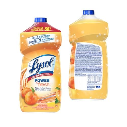 Lysol Power & Fresh Multi-Surface Cleaner, Orange Scent, 1.2 L — view 2