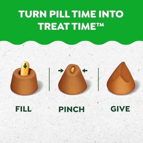GREENIES PILL POCKETS Dog Treats Capsule Size Natural Soft Chicken Flavor, (30 Treats) 7.9oz. Pack — view 6