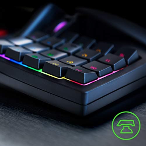 Razer Tartarus V2 Gaming Keypad: Mecha Membrane Key Switches - One Handed Keyboard - 32 Programmable Keys - Customizable Chroma RGB Lighting - Programmable Macros - Razer Snap Tap - Black