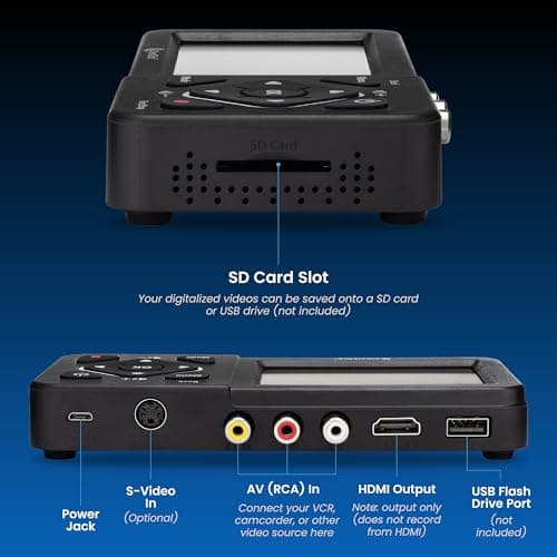 ClearClick Video to Digital Converter 2.0 (Second Generation) - Record Video from VCR's, VHS Tapes, AV, RCA, Hi8, Camcorder, DVD, Gaming Systems [Requires Working VCR/Camcorder & Tapes] — view 4