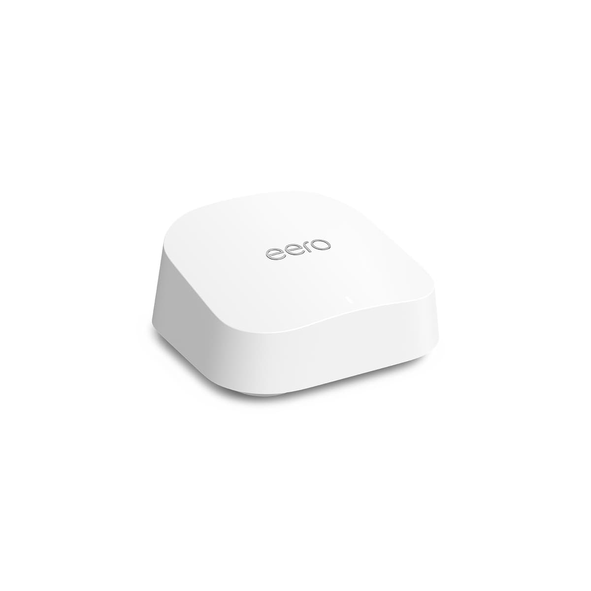 Router wifi de malla eero 7 de Amazon (último modelo): doble banda con Wi-Fi 7, compatible con velocidades de red de hasta 2,5 Gb/s y cobertura en hasta 190 m² (1 unidad) — view 2