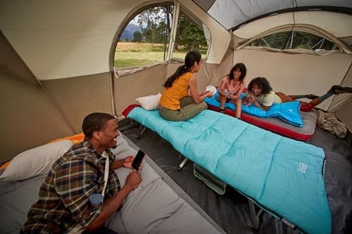 Coleman WeatherMaster 10-Person Camping Tent with Screened Porch, Weatherproof Tent with Screen Room, Rainfly & Carry Bag Included, Made Without PFAS Chemicals — view 3