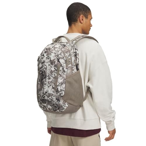 Under Armour Unisex Hustle 6.0 Backpack Taupe Dusk/Taupe Dusk/Summit White — view 2
