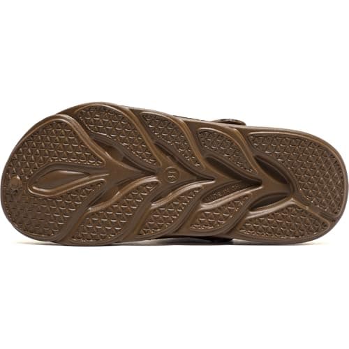 HOBIBEAR Unisex Garden Clogs Shoes Slippers Sandals for Men (Khaki,Women 11/Men 9.5) — view 4
