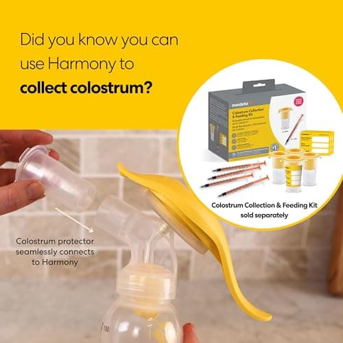 Medela Harmony Manual Breast Pump, Compact Swiss Design with PersonalFit Flex Shields and Medela's 2-Phase Expression Technology — view 8