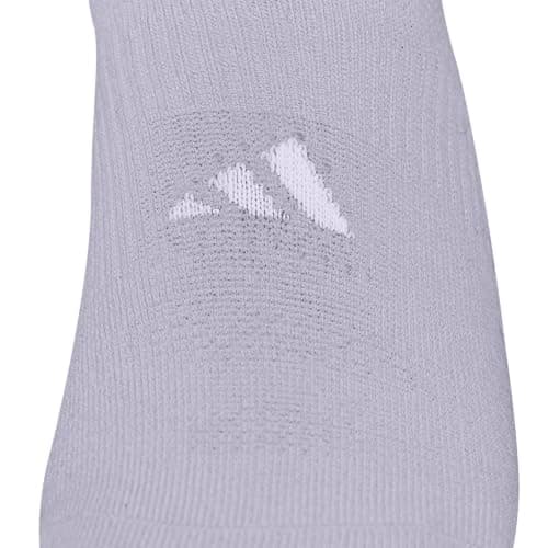 adidas Women's Superlite Super No Show Invisible Socks (6 Pairs) Lightweight & Breathable, White/Black/Grey/3, M — view 3