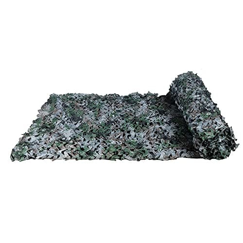 Camouflage Net Camo Netting Blinds Dual Mesh for Decor Courtyard Sunshade Camp Photo Farm Factory Shelter Car Concealment Party Exhibit Backdrop Curtain Ceiling Fence Canopy Cover — view 5