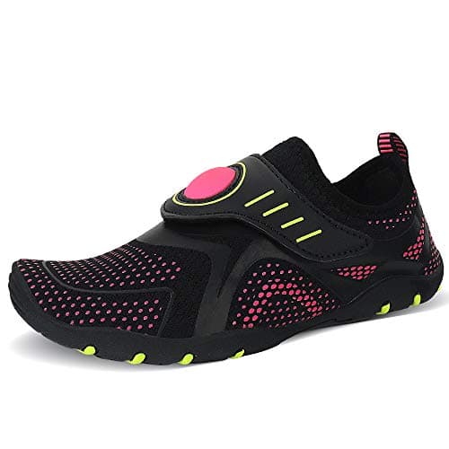 MAYZERO Kids Water Shoes Boys Girls Aqua Socks Non-Slip Quick Dry Swim Shoe Barefoot Beach Pool Shoes (Little Kid/Big Kid)