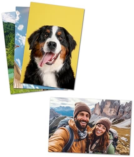 Photo Prints - Glossy - 5x7 - Standard Size - Upload Your Own Photos - Personalized Picture Prints - Custom Printed Photos for Home Decor - Made in the USA - Custom Prints for Picture Frames and Wall Art