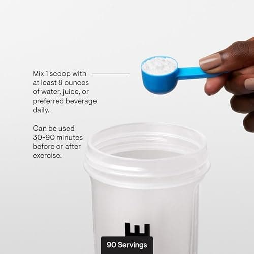 THORNE Creatine - Micronized Creatine Monohydrate Powder - Support for Muscles & Cognitive Function* - for Women & Men - Unflavored - NSF Certified for Sport - 5 g per Serving - 90 Servings — view 5