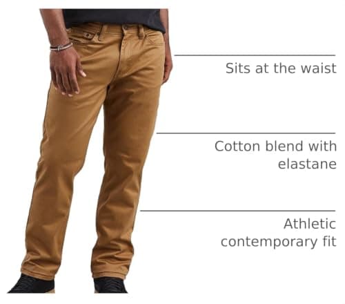 Levi's Men's 541 Athletic Fit Jean, Caraway-Twill, 34W x 32L — view 2