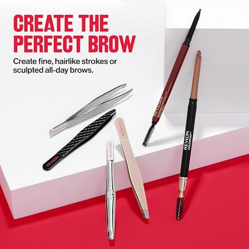 Revlon Expert Slant Tweezer, High Precision For an Easy Hair Removal, Made With Stainless Steel, 1 Count — view 8