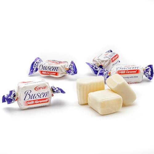 Turkish Milk Toffee-style candy (1 lb) – Firm & Chewy Creamy Candy – Rich Milky Flavor Individually Wrapped — view 2