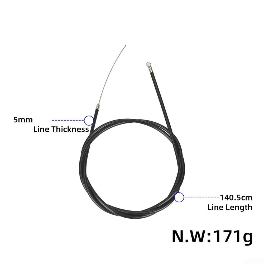 Cable de freno de disco delantero y trasero para scooter eléctrico Kukirin G4, cable de control de desaceleración de acero de 55.3 pulgadas, pieza de repuesto resistente al desgaste para — view 5