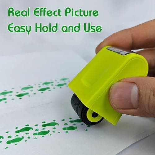 St. Patricks Day Leprechaun Footprints Stamp Leprechaun Trap DIY Craft Decorations Tiny Mini Feet Small Coins Shamrocks Irish Elf Saint Paddy Patty's Accessories Decals Gifts Party Favors — view 4