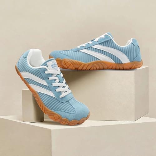 Barefoot Shoes Women Men - Wide Toe Box Sneakers Women Casual Tennis Shoe | Zero Drop Minimalist Trainers Hiking Walking Shoes | Lightweight Breathable Non-Slip Comfortable Fashion Sneakers Footwear