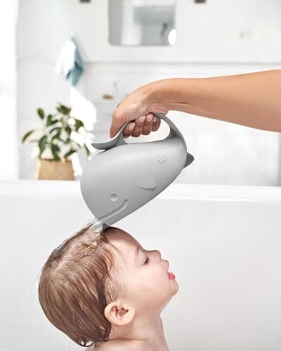 Skip Hop Moby Baby Bath Essential Set, Grey — view 3
