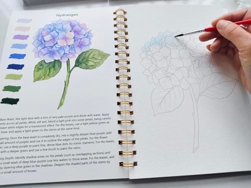 Watercolor workbook (Flowers) — view 5