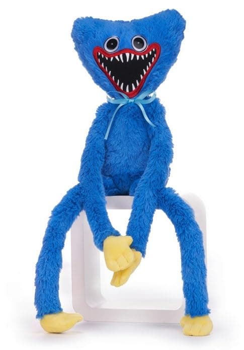 UKToyworld Huggy Wuggy Plush 21" Blue Horror Poppy Playtime Soft Toy