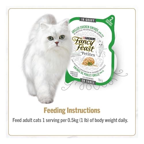Fancy Feast Petites Wet Cat Food, Poultry Favourites 24C Variety Pack - 79.4 g x 24 Tub (1 Pack) — view 4