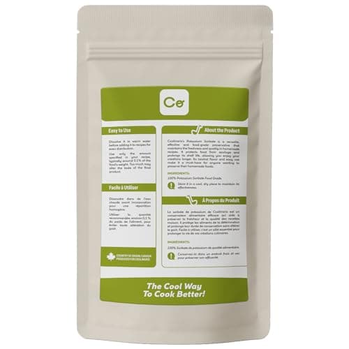 Coolinario Potassium Sorbate (12 Oz) Food Grade Preservative