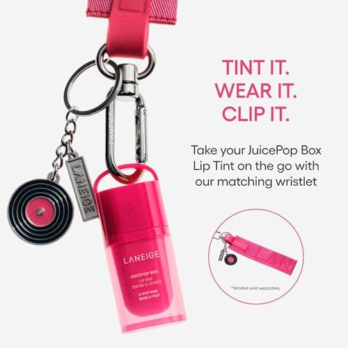 LANEIGE JuicePop Box Lip Tint: 12‑HR Hydrating Lightweight Stain with Buildable Juicy Color & Nourishing Shine, a K‑Beauty Lip Essential for Long‑Lasting Comfort, Jazzy Jam — view 11