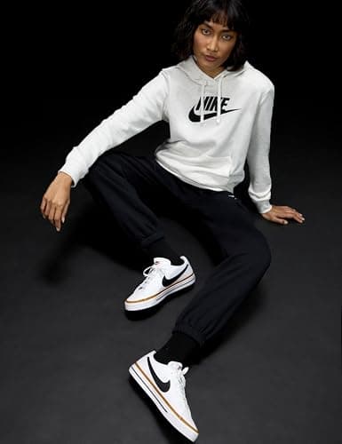 Nike Women's Gymnastics Shoes, White White Black Desert Ochre Team Orange, 8 US