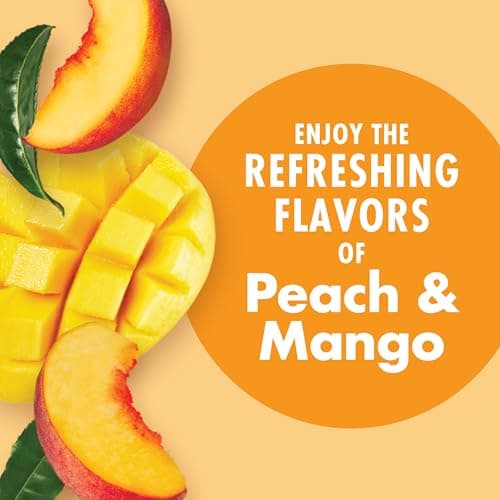 V8 Energy Peach Mango Energy Drink, 8 fl oz Can (24 Pack) — view 5