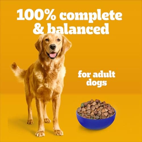 PEDIGREE VITALITY+ Dry Food For Adult Dogs – Hearty Beef & Vegetable Flavour - Supports Strong Bones and Healthy Teeth - With Calcium, 8kg Bag — view 2