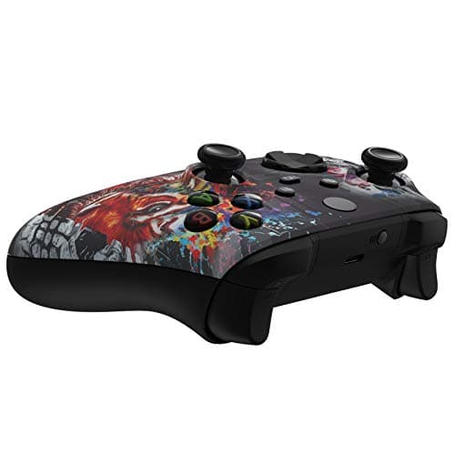 eXtremeRate Custom Shell for Xbox Series X & S Controller - Revitalize Your Controller - Tiger Skull Replacement Cover Front Housing Cover for Xbox Core Controller Wireless [Control NOT Included] — view 5