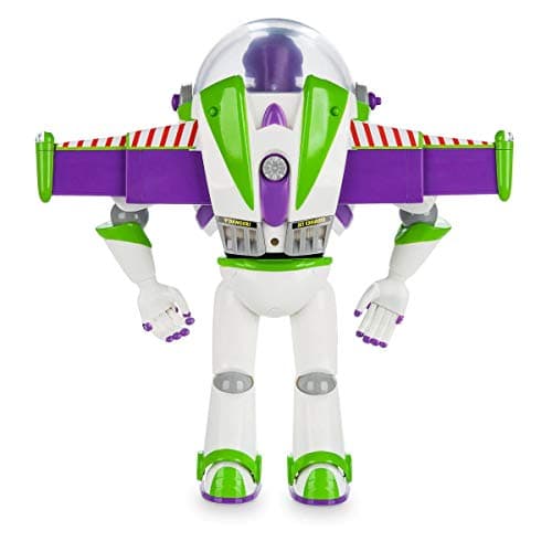 Disney Store Official Buzz Lightyear Interactive Talking Action Figure from Toy Story, Features 10+ English Phrases, Interacts with Other Figures and Toys — view 3