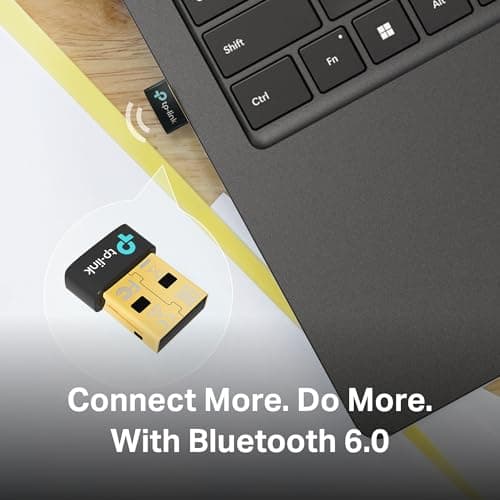TP-Link Nano USB Bluetooth 6.0 Adapter (UB600) - Bluetooth Dongle for PC | Plug & Play for Windows 11/10/8.1/7 | Connect Up to 7 Devices | Nano Design — view 5