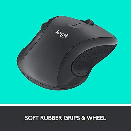 Logitech M510 Full Size Ambidextrous 2.4 GHz Wireless Mouse — view 2