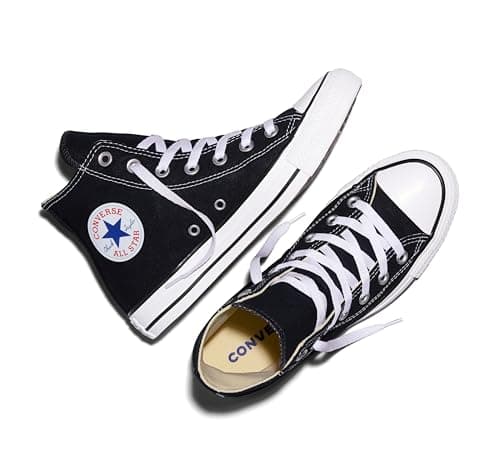 Converse Unisex Adult Chuck Taylor All Star High Top, Black, 13 Womens/11 Mens — view 5
