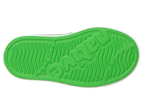 Native Shoes Jefferson Kids Slip-On Sneaker, Grasshopper Green/Shell White, 6 Toddler — view 2