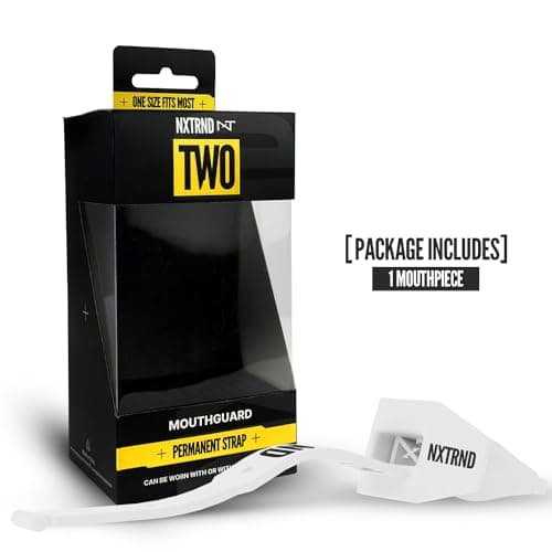 Nxtrnd TWO Football Mouth Guard, Football Mouthpiece With Strap, Fits Adult & Youth — view 3